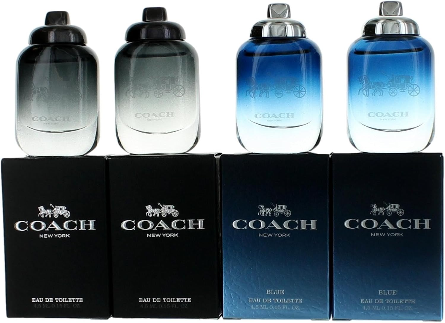 Coach New York 4-Piece Mini Gift Set for Men