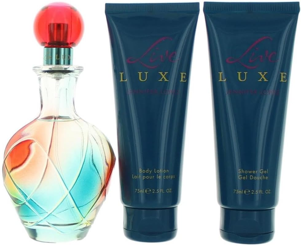 Live Luxe by Jennifer Lopez for Women - 3 Pc Gift Set 3.4Oz EDP Spray, 2.5Oz Shower Gel, 2.5Oz Body Lotion image number 3