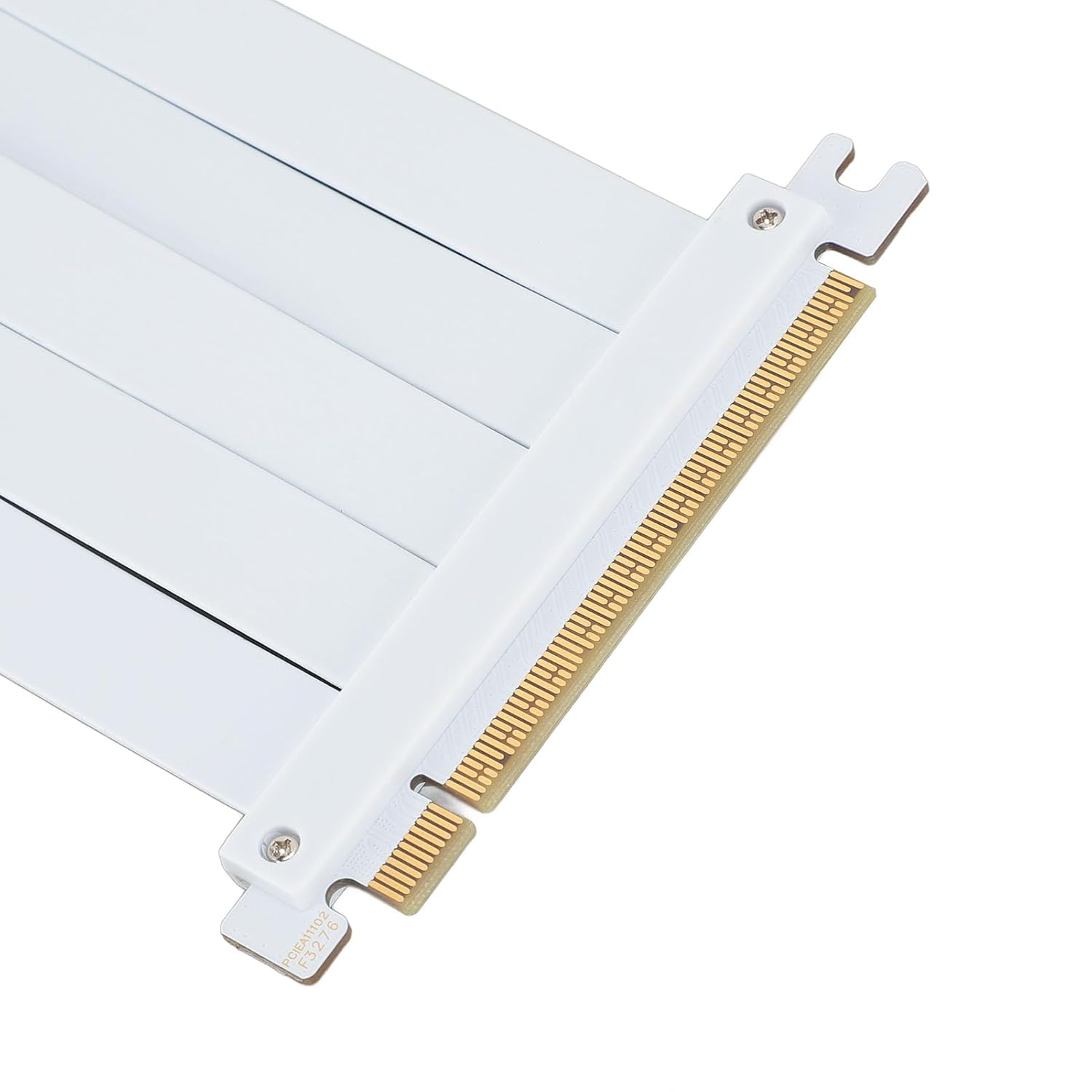 PCIE 4.0 X16 Riser Cable, 128Gbps PCB Flexible GPU Extension Cable, PCIE Riser Compatible with 4.0 3.0 2.0 1.0 Interfaces (20Cm)