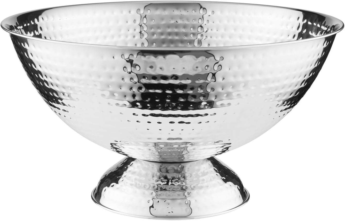 Maxwell & Williams Cocktail & Co Lexington Hammered Champagne Bowl Silver