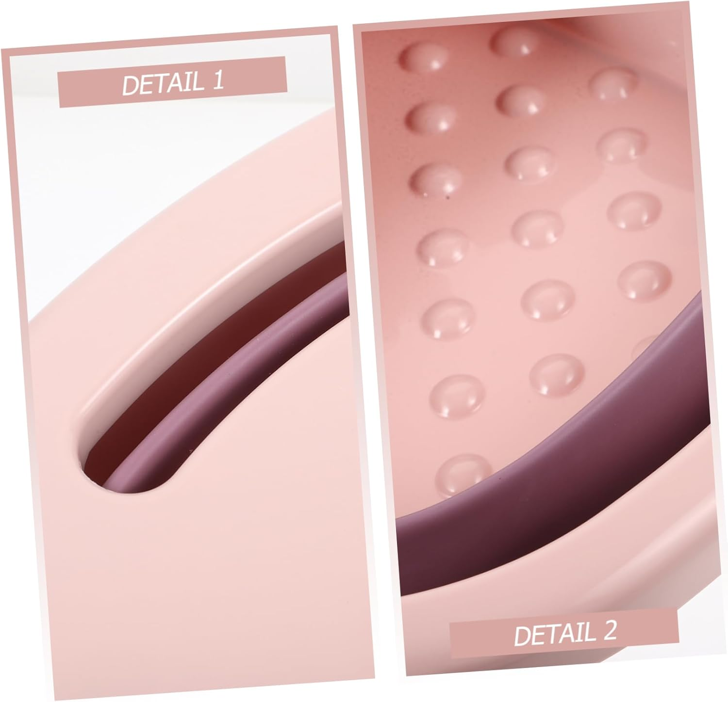 GLEAVI 1Pc Footbath Foot Soak Bucket Folding Foot Bath Basin Kids Bathtub Foot Soak Tub Collapsible Foot Soaker Foot Basin Foot Soak Basin Household Foot Massage Basin Sole of Foot Sink image number 4