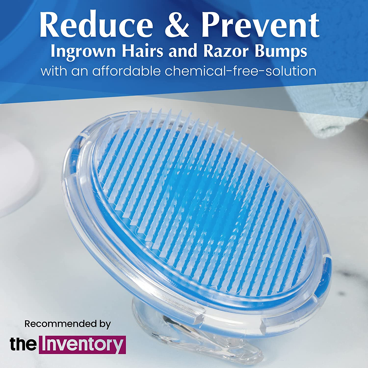 Dylonic Body Scrub and Ingrown Hair Pads - for Razor Bumps, Strawberry Legs, and Shaving Irritation image number 5