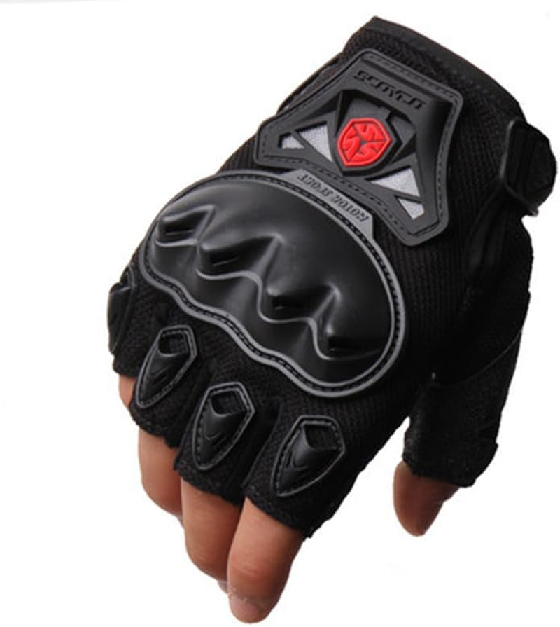 Motorbike Fingerless Gloves Summer Motorcycle Halffinger Cycling Bike MTB MC29D