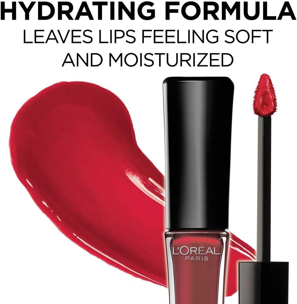 L&rsquo;Oreal Paris Makeup Infallible 8 Hour Hydrating Lip Gloss, Suede, 0.21 Fl Oz image number 4