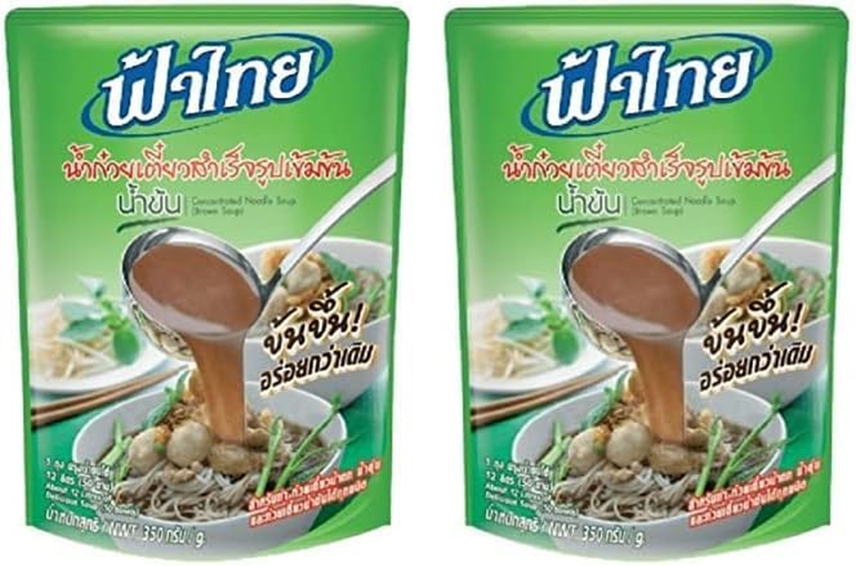 Fathai Brown Noodle Soup Powder 350 G image number 3