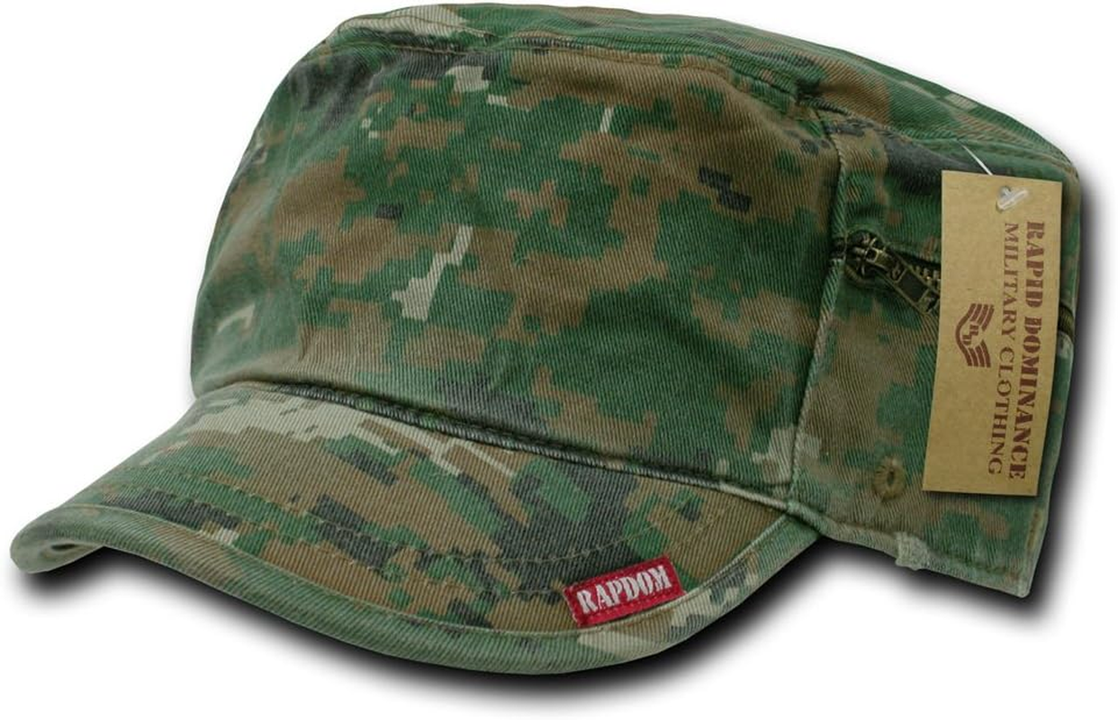 Rapiddominance Adjustable Patrol Cap with Zipper image number 2