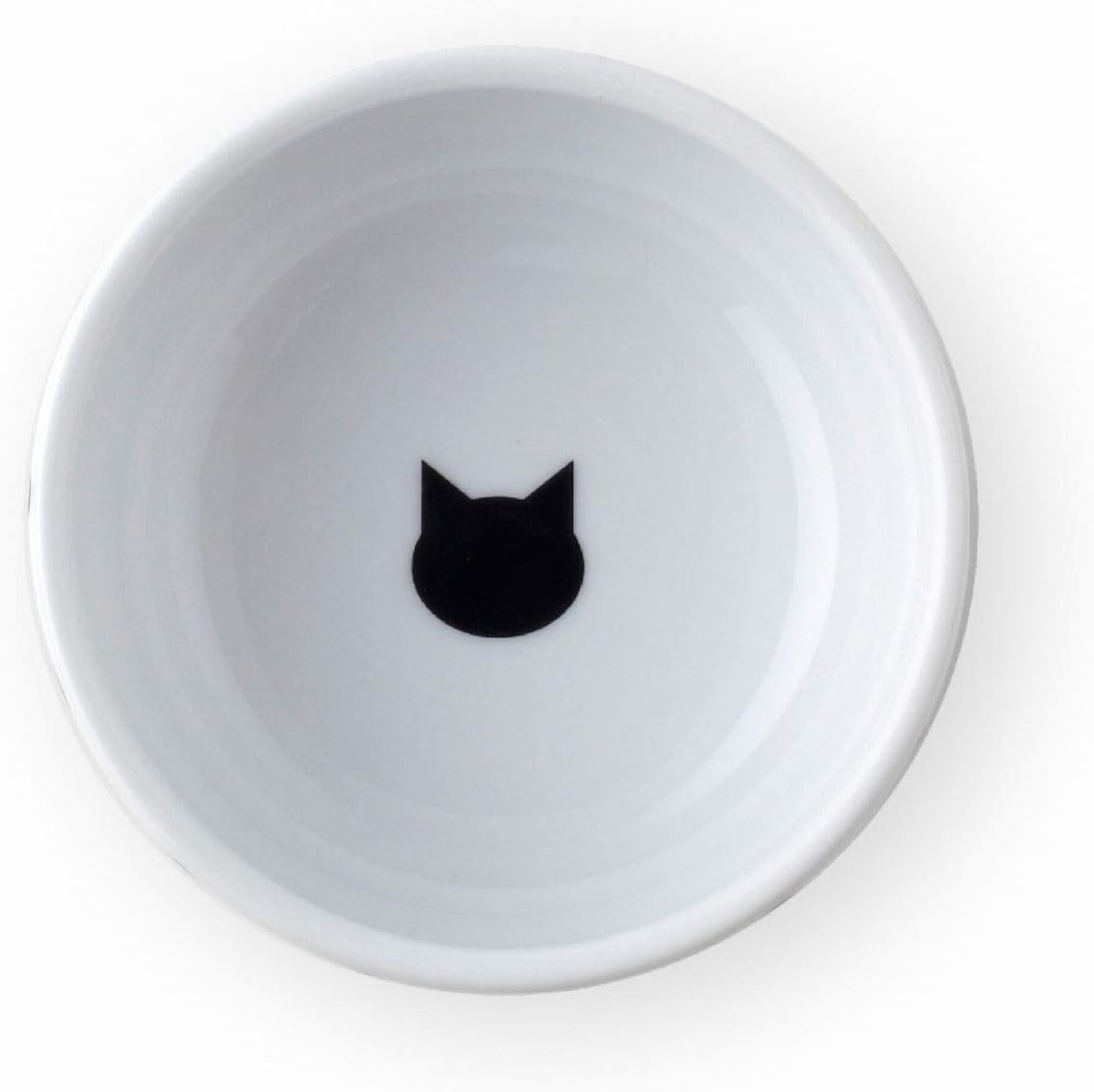 Necoichi Raised Stress Free Cat Food Bowl, Elevated, Backflow Prevention, Dishwasher and Microwave Safe, No.1 Seller in Japan! (Cat Dots, Mini) image number 6