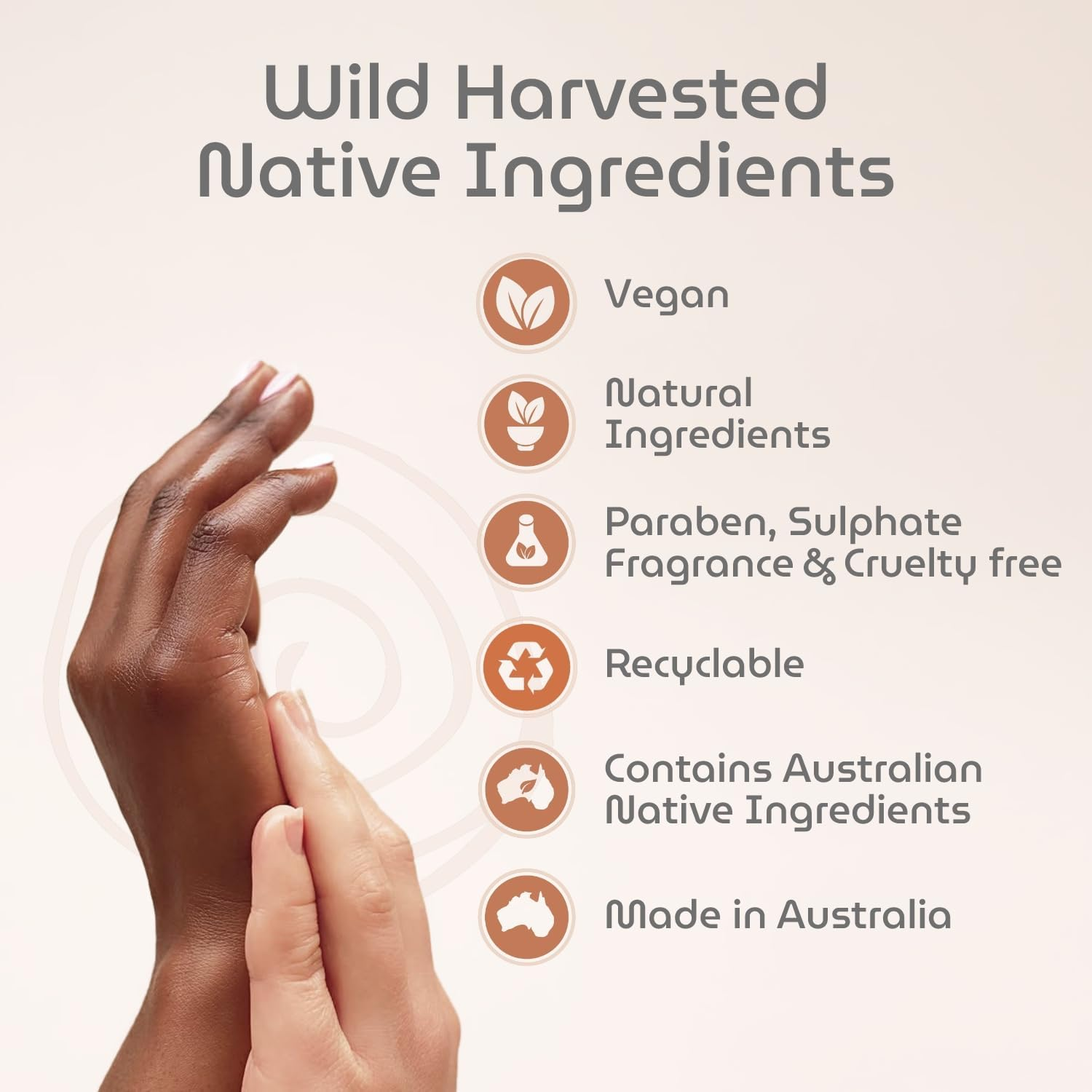 Body Lotion, Powerful Native Australian Botanicals, Wild Harvested Ingredients, Gentle Formula, Vegan, Paraben or Sulphate, Australian Made, 300Ml