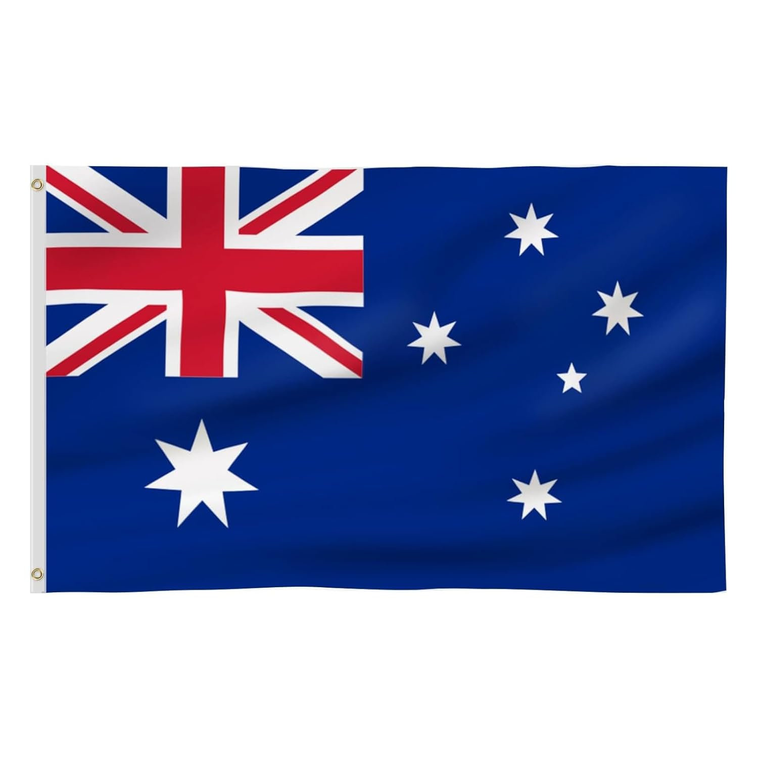 Australian Aussie Flag Large Size,Tuoyi Vivid Color and UV Fade Resistant 90X150Cm Heavy Duty Outdoor 3X5 Ft Australian National Flags image number 3