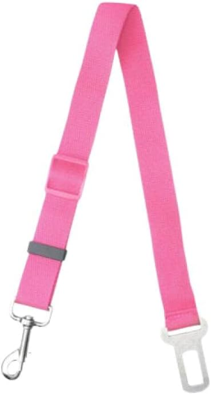 AIMALL Adjustable Pet Dog Safety Car Vehicle Seat Belt Harness Lead, Nylon Seatbelt for Dogs and Cats, 33.5-63.5Cm (13-25 In), 8 Colours, Durable and Bite-Proof