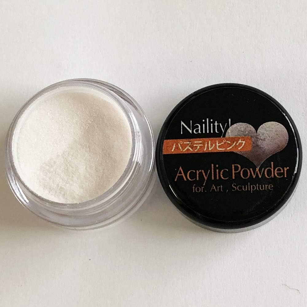 Narity! Nail Powder, Acrylic Color Powder, Frosty Pink, 0.1 Oz (3 G)