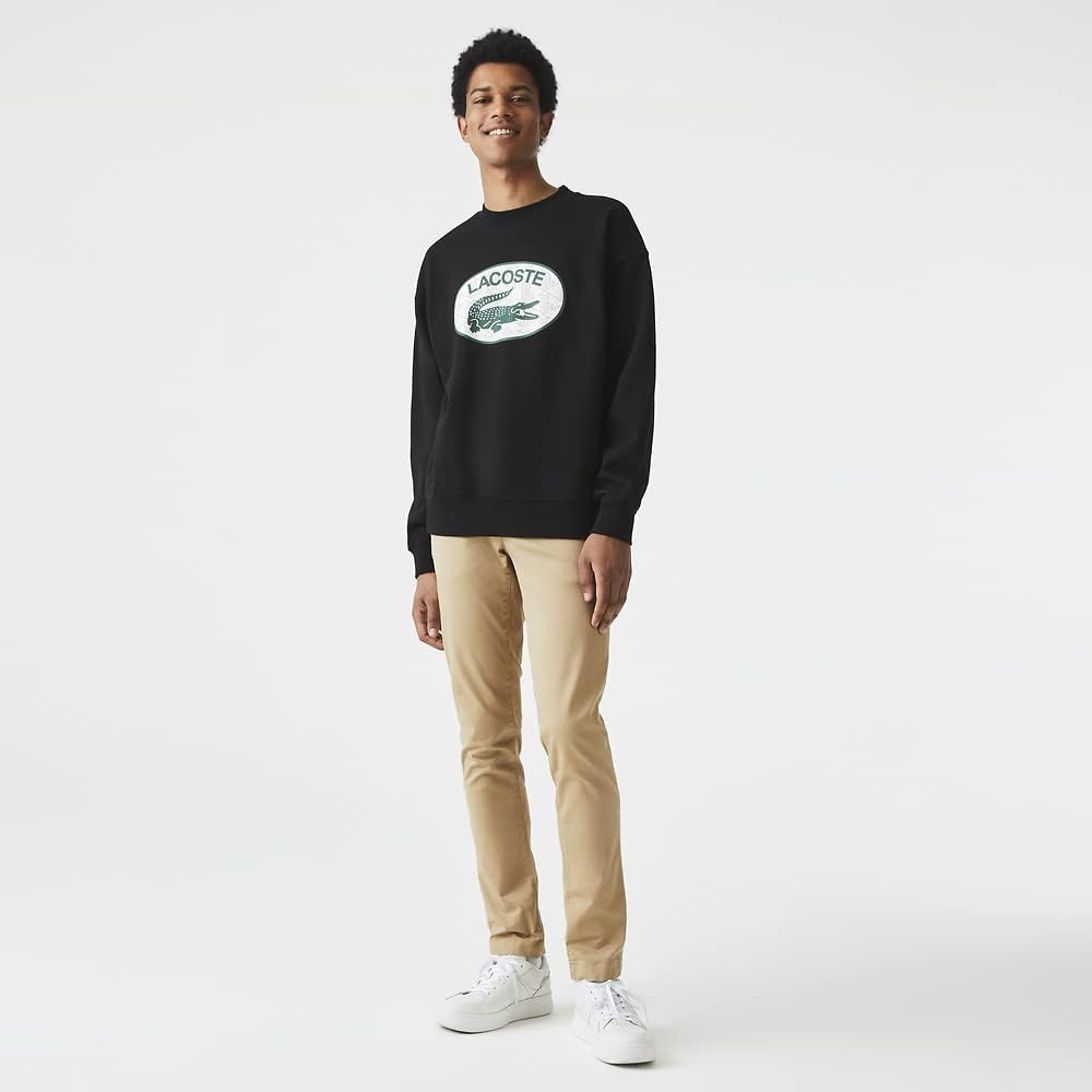 Lacoste Men'S Monogram Logo Crew Neck Sweat image number 2