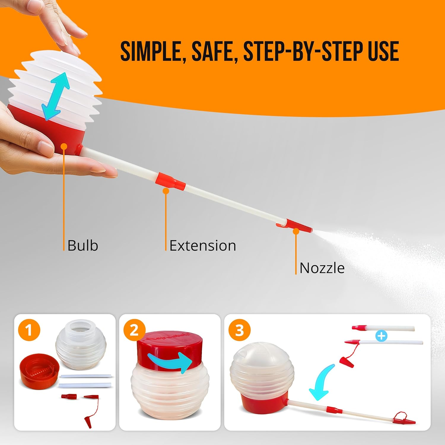 Aspectek Safe and Practical Insect and Ant Killer Powder Duster image number 2
