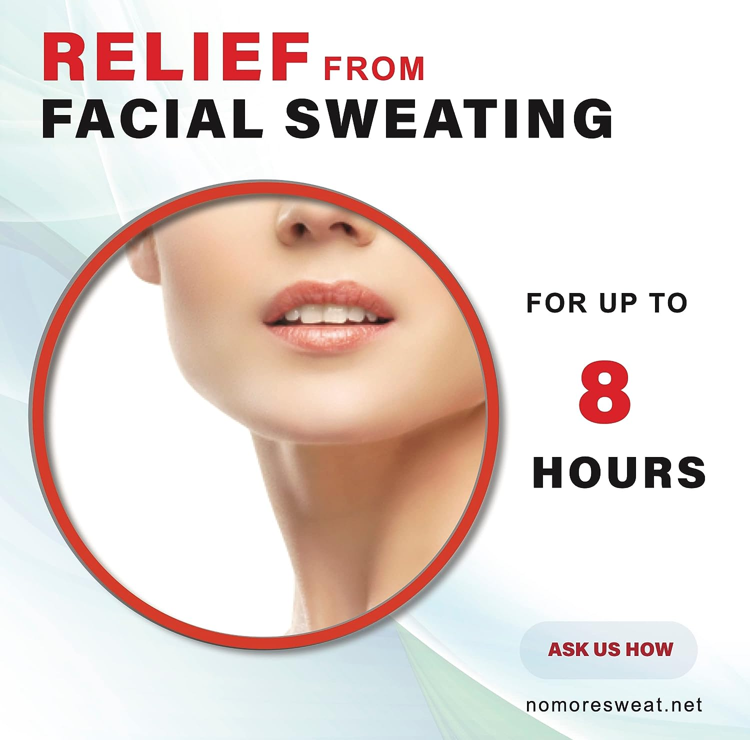 No More Sweat Face Antiperspirant Cream 50Ml