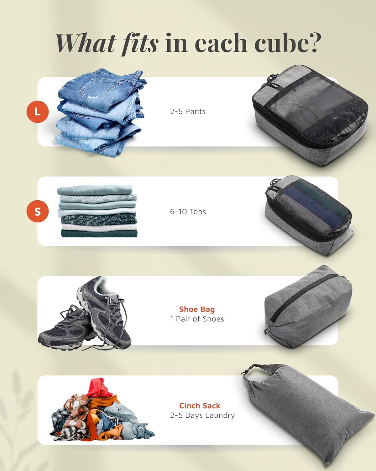 Premium Compression Packing Cubes for Travel, Compression Packaging Cube, Zip Bags Premium 6-Piece Set with Laundry Bag and Shoe Bag by TRIPPED Travel Gear (Grey Mesh) - Dusty Teal Mesh - 6 Piece image number 6