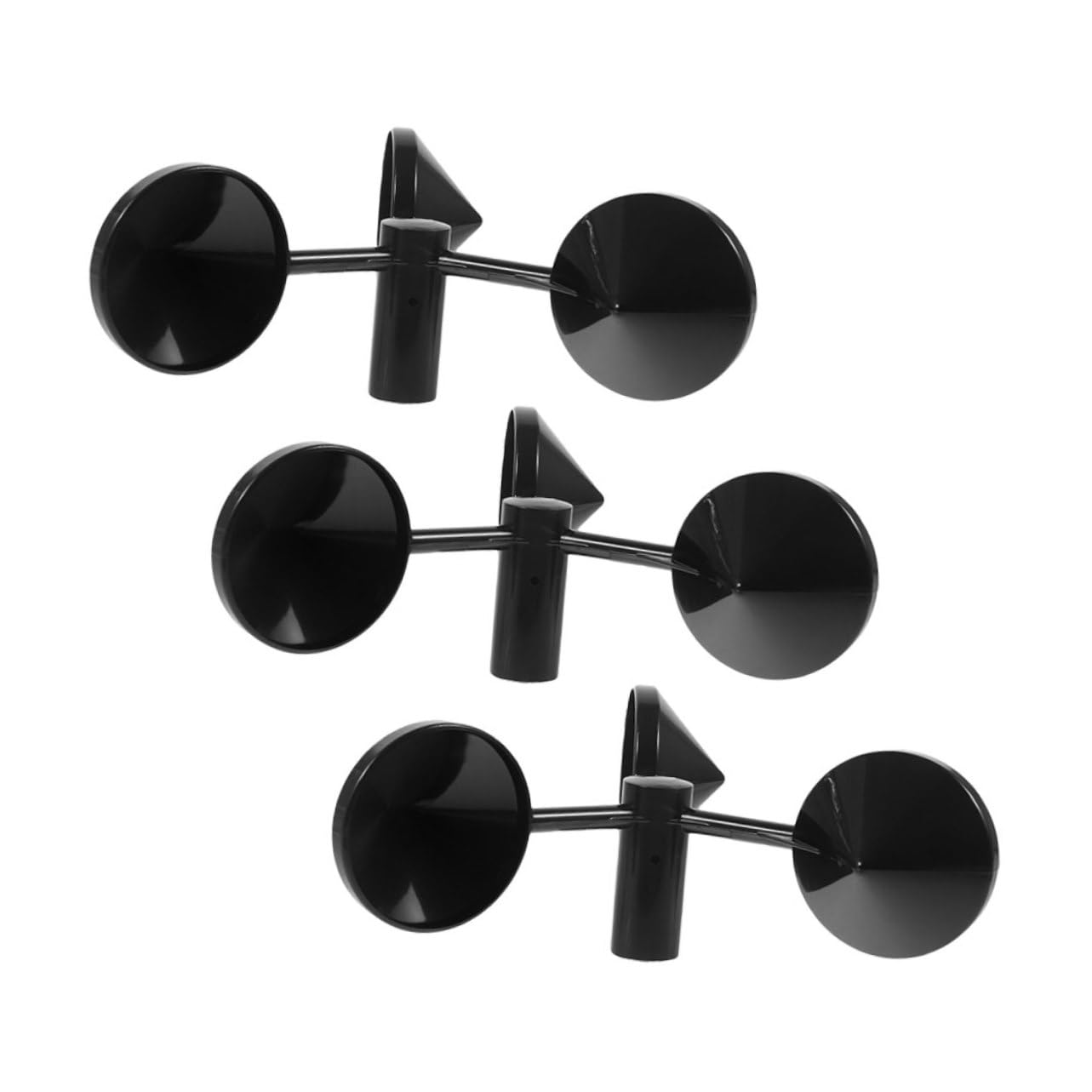 Yardwe 3Pcs Anemometer Wind Cup for Air Velocity and Airflow for Outdoor Activities and Wind Speed Measurement Gauges HVAC Compatibility image number 6