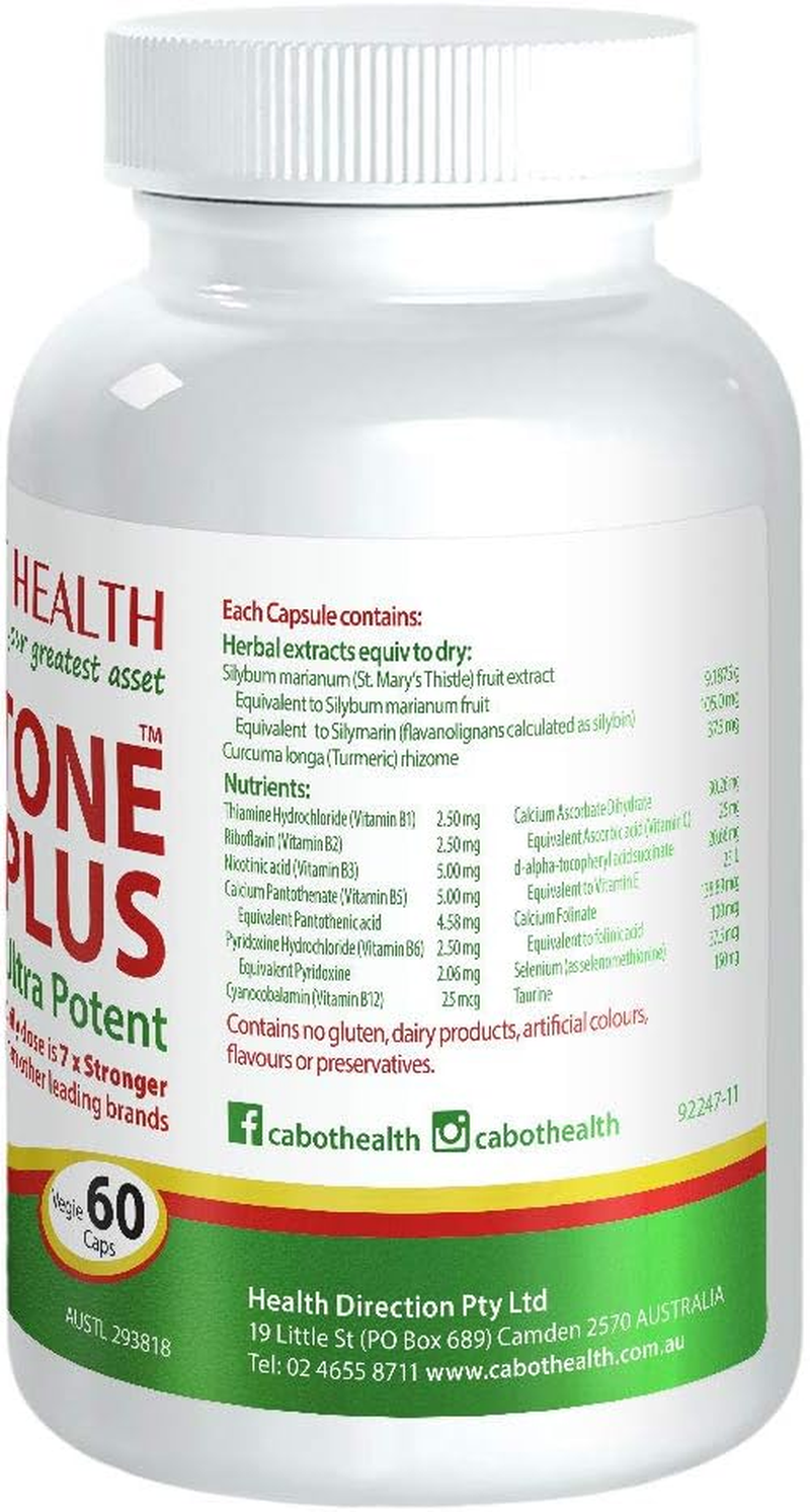 Cabot Health Livatone plus Capsules, 60 Count image number 1