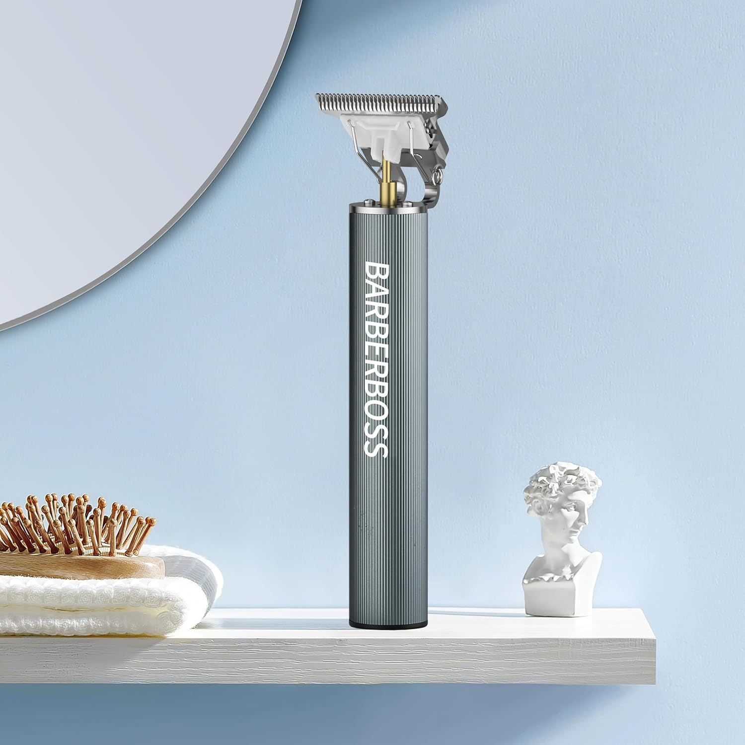 Barberboss T-Blade Hair Trimmer, Beard Trimmer for Men, Wireless Detail Hair Trimmer, Precision Care Kit with USB Charging Function and 3 Attachment Combs image number 3