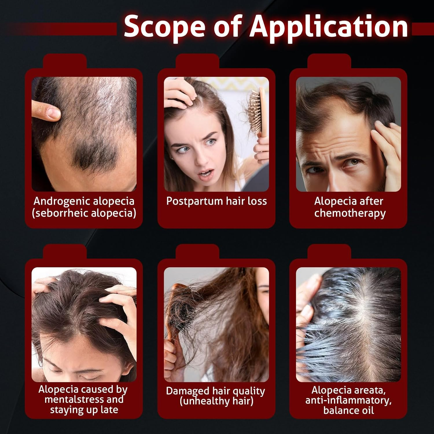 Laser Cap for Hair Growth, Red Light Therapy for Hair Growth, Strengthen Hair Roots, Hair Loss Treatment for Men and Women