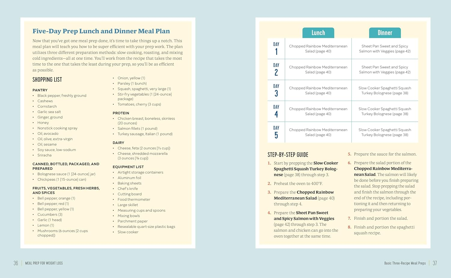 Meal Prep for Weight Loss: Weekly Plans and Recipes to Lose Weight the Healthy Way image number 1