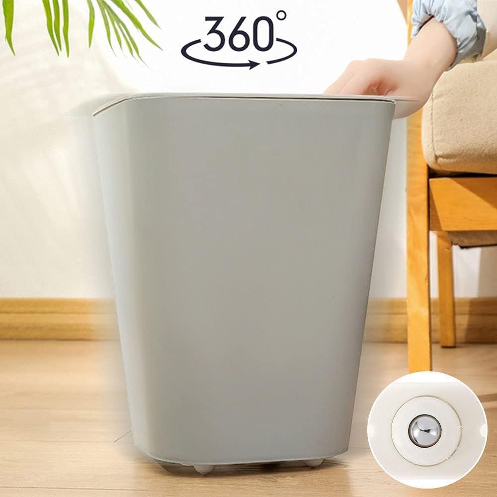 20Pcs Mini Swivel Casters Wheels White Self Adhesive Caster Wheels Mini Swivel Wheels Stainless Steel Paste Universal Wheel 360 Degree Rotation Sticky Pulley for Bins Bottom Storage Box Furniture Trash Can image number 1