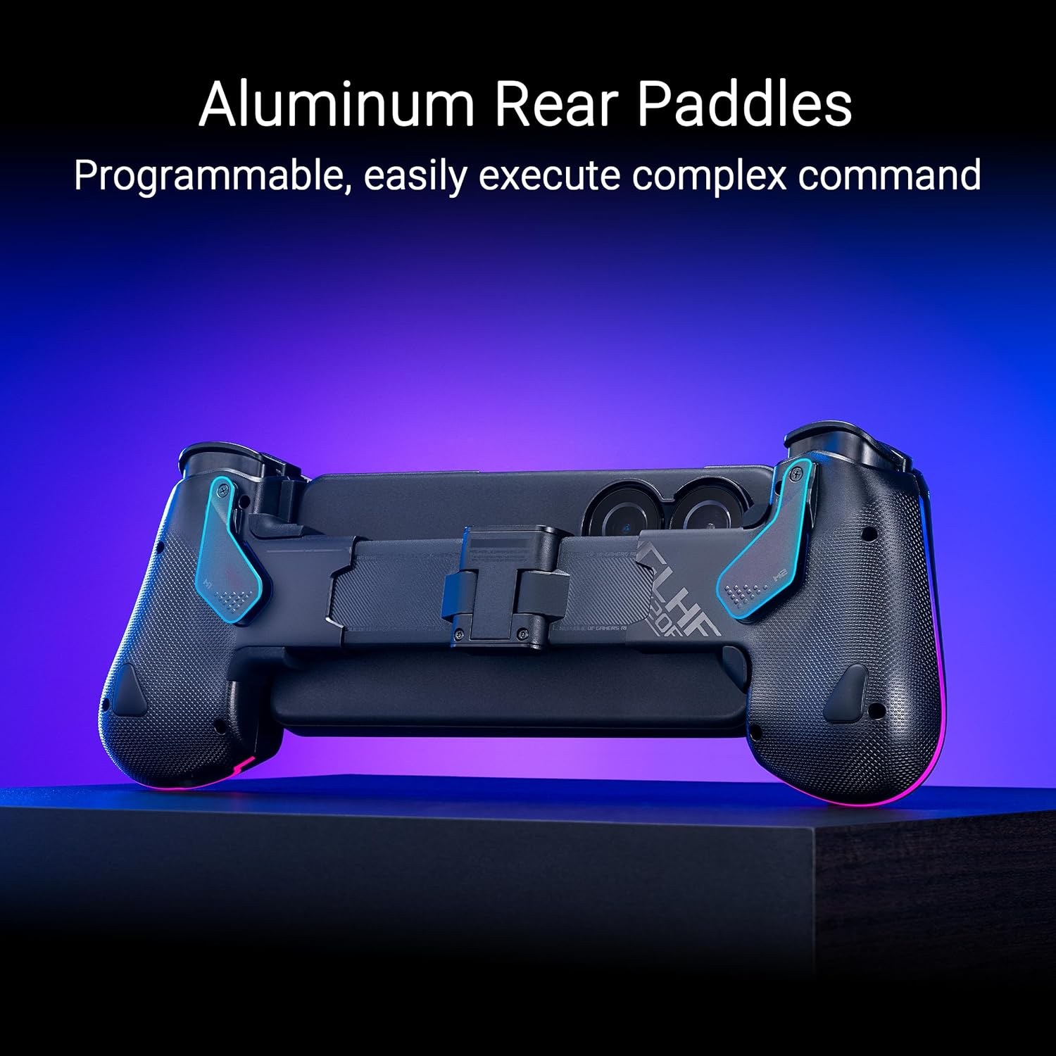 ASUS Mobile Gaming Controller for ROG Tessen/Android/Up to 7 Inch, Thickness 7-14.5Mm Smartphone-Mountable, Foldable Design, USB-C Connection, Button Remap, Pass-Through Charging, Authorized Dealer image number 2