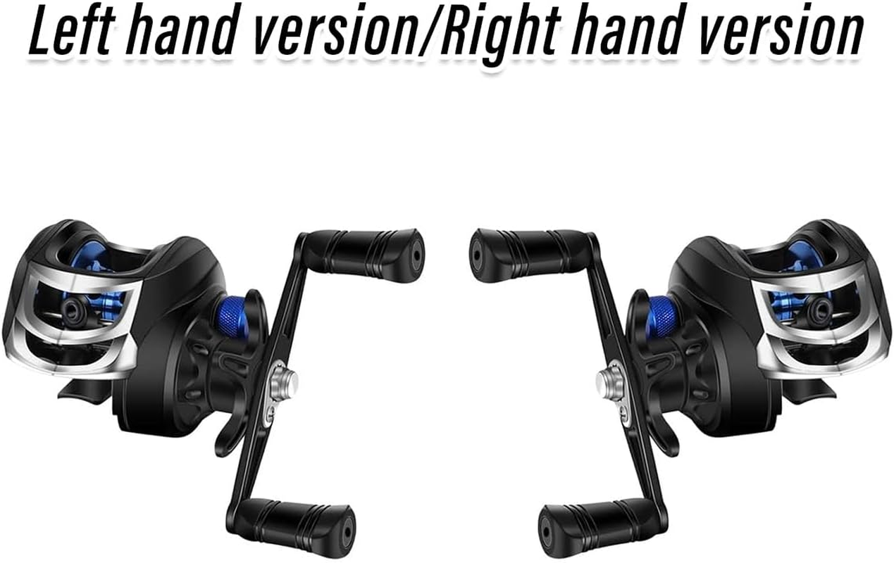 AIMALL Fishing Reel with Anti-Frying Line System, Teardrop Swivel Disc Spinning Reel for Freshwater and Saltwater, Left and Right-Hand Versions image number 5