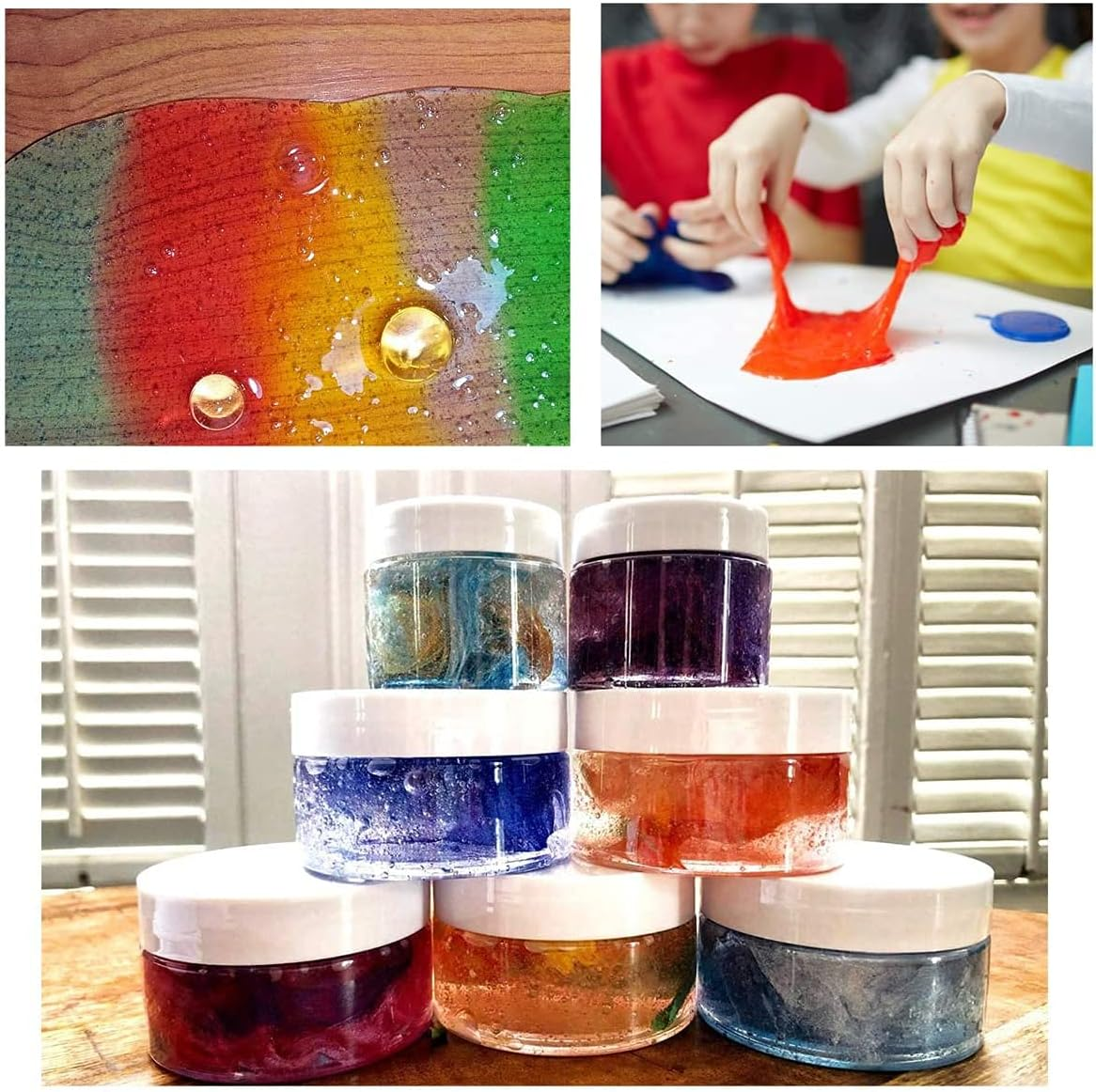 15 Colors Pigment Mica Powder Colorant Color Pigment Powder Soap Making Tool Nail Powder Resin Dye Candle Making Eye Shadow Blush Resin Jewelry Craft Project image number 6