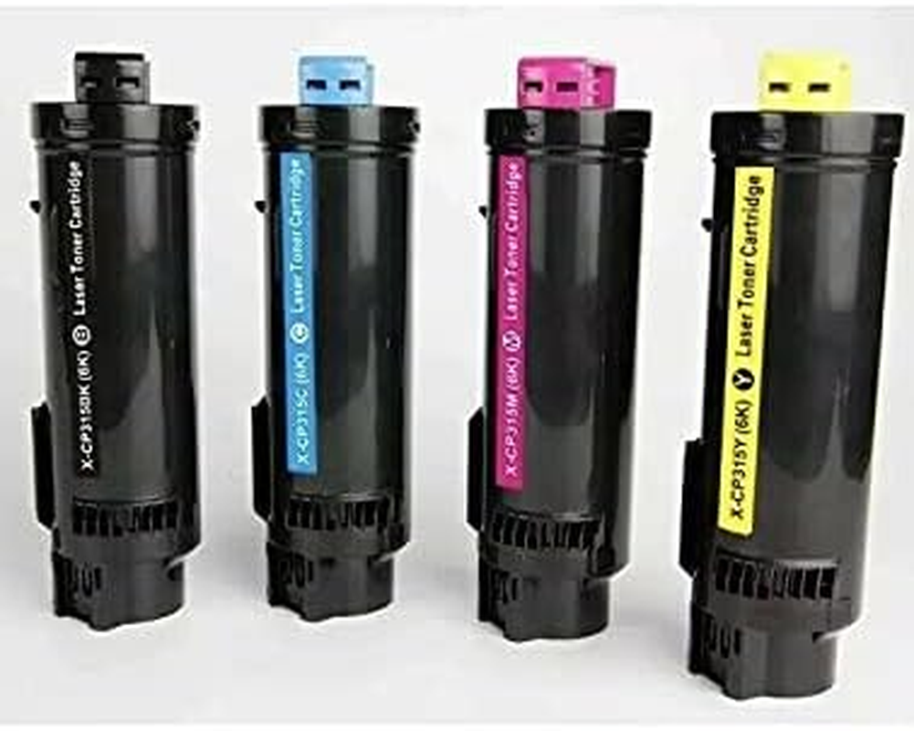 4 Generic CP315 CM315 Toner Cartridges for Xerox Docuprint CP315DW DCP315 CP315Z