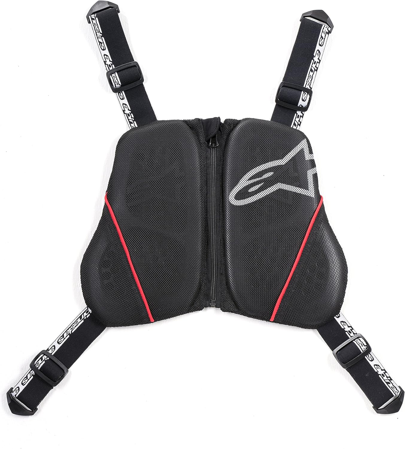 Alpinestars 6508615123L Chest Protector, Black White Red, M-L