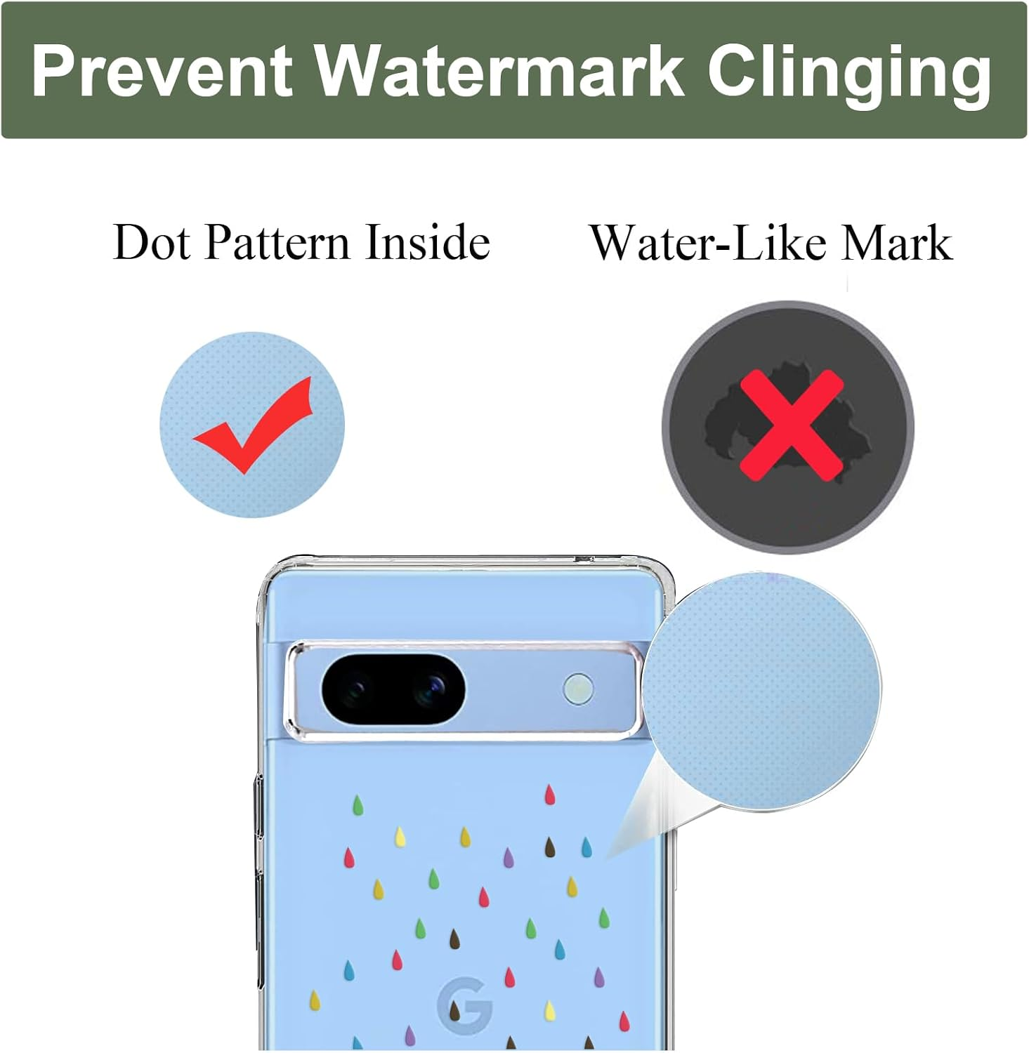 Unov Case Compatible with Pixel 8A Case Clear with Design Soft TPU Shock Absorption Slim Embossed Pattern Protective Back Cover for Pixel 8A (Rainbow Dinosaur) - Flower Bouquet image number 4