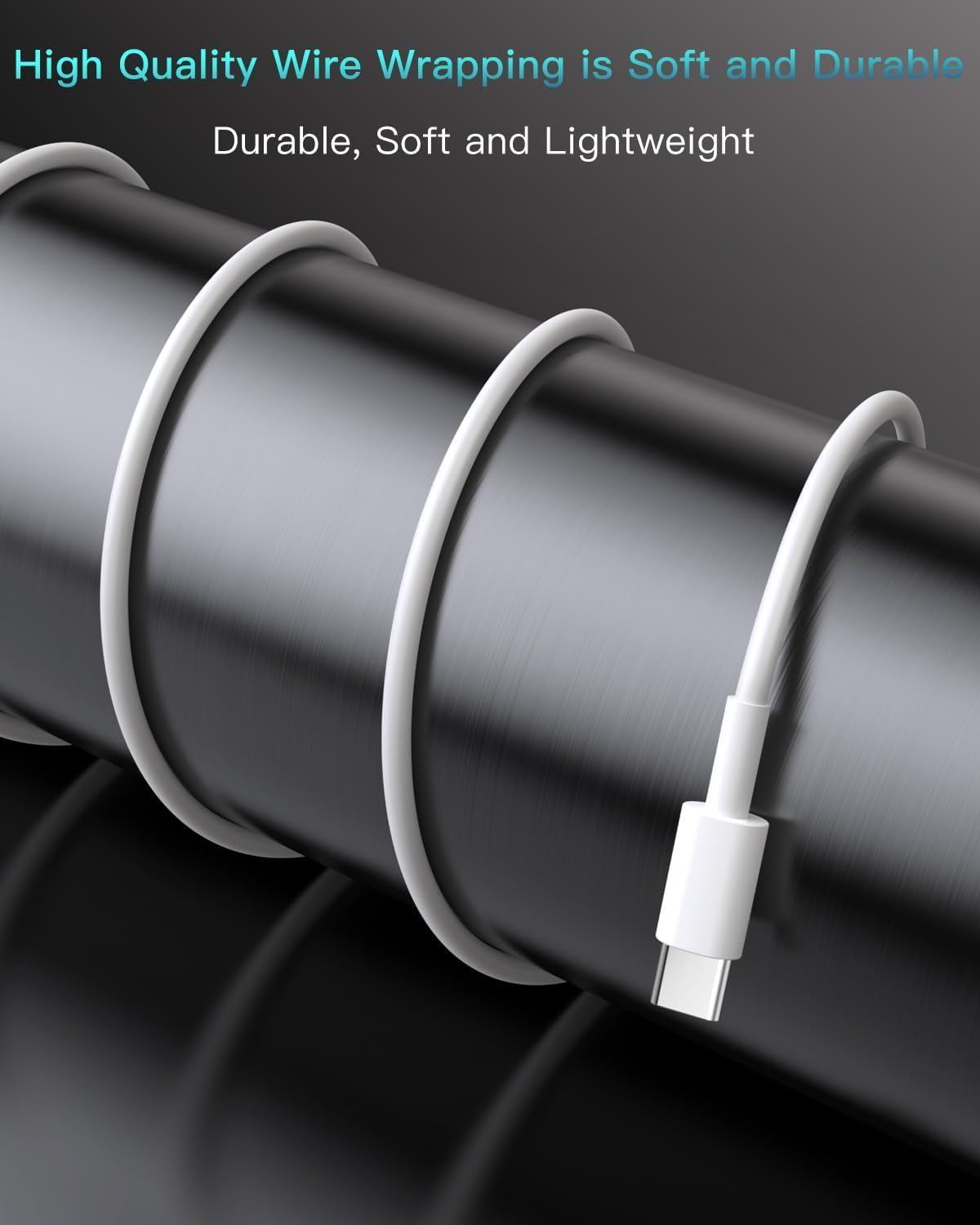 2 Pack USB C Headphones for Iphone 17/16, In-Ear Cable Headphones USBC with Microphone Volume Control Hifi Stereo for Iphone 15 Pro Max/Plus Ipad Pro Air Mini/Samsung S25 S24 S23 S22 Ultra A55/Pixel image number 6