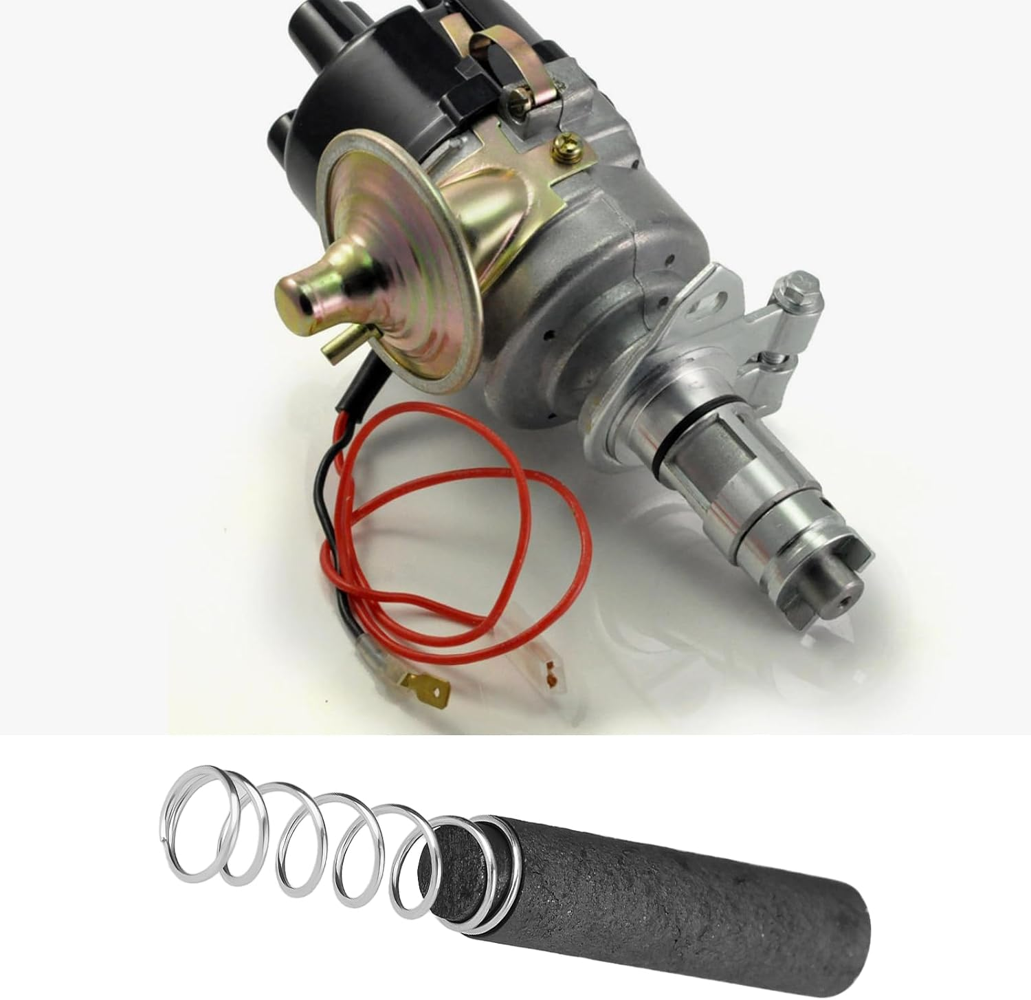 2Pcs Car Distributor Pick up Brush 262703 Compatible with Lucas 20D 22D 23D 25D DU8A Distributor Caps, 5X18Mm