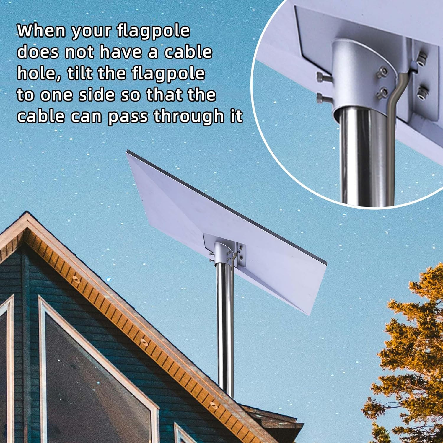Starlink Gen 3 Pipe Adapter and Pole Mount - Standard Dish Kit for Roof Mounting image number 5