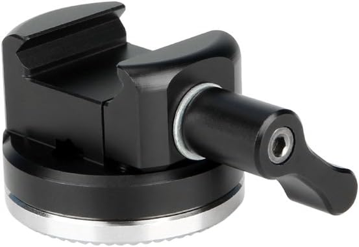 NICEYRIG NATO Clamp to ARRI Standard Rosette Mount Adapter (M6 Thread Diameter 31.8Mm) Applicable LED Video Light EVF Mount Quick Lock and Release image number 1