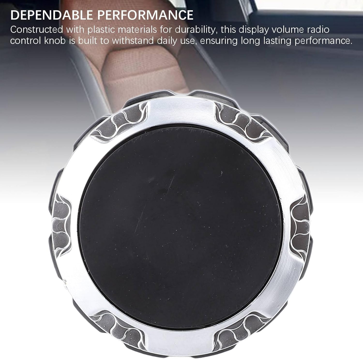 Sorandy Power Knob Display Volume Control, Fit for 2022-2025 14 Inch Display, Car Radio Power Knob, Seamless Volume Control, Automotive Radio Electrical Accessories