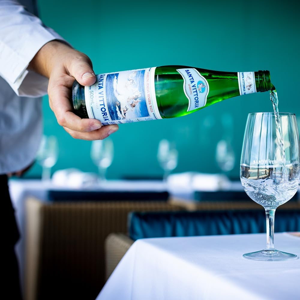Santa Vittoria Sparkling Mineral Water, 24 X 500 Ml image number 4