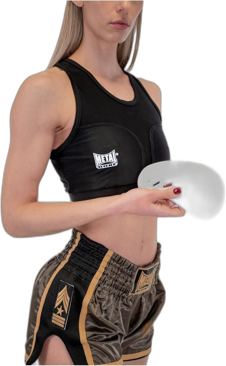 Metal Support with Chest Protector Boxing Woman, Women'S, MB691