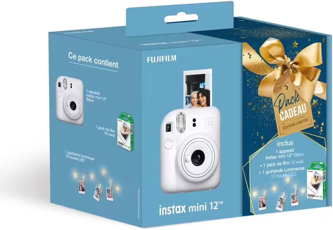 FUJIFILM Instax Mini 12 White Limited Edition Gift Pack image number 2