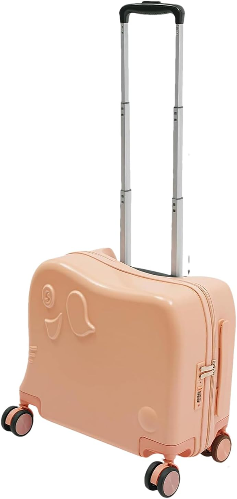 Rolling Luggage for Kids, Hand Luggage for Kids | Multipurpose Carry-On Suitcase for Rolling Suitcases for | Cute Carry-On Travel Suitcase for , Dunkelgr&uuml;n, Siehe Beschreibung,