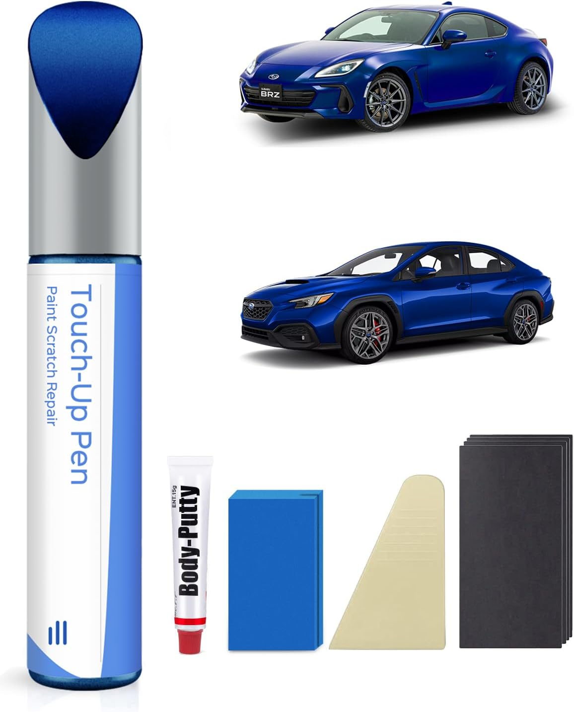 WR Blue Pearl(K7X) Touch up Paint Repair Kit Compatible with Subaru - DIY Kit Exactly Matches Chips and Nicks image number 5