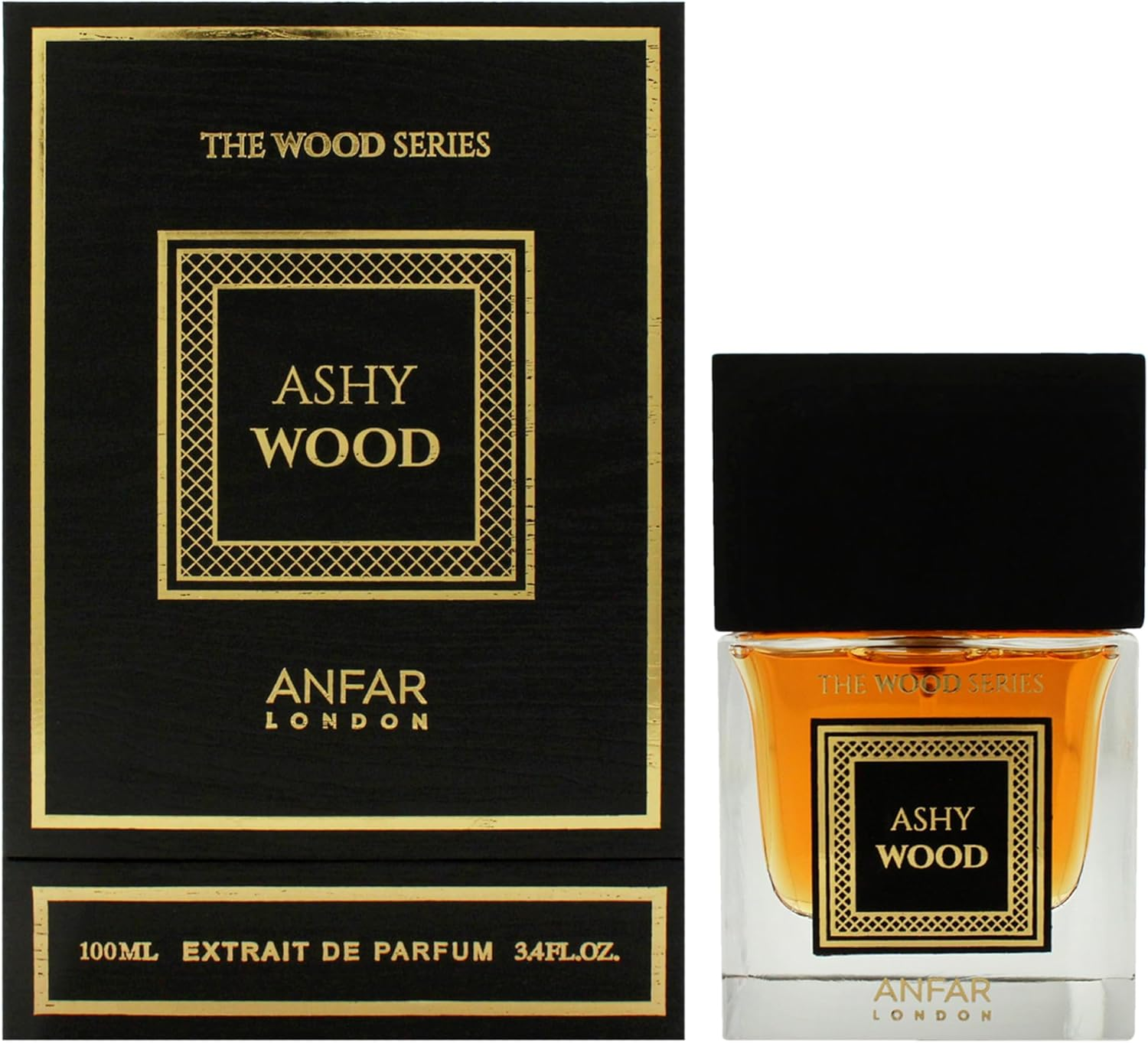 Anfar London - Ashy Wood by Anfar for Men - 3.4 Oz Extrait De Parfum Spray image number 1