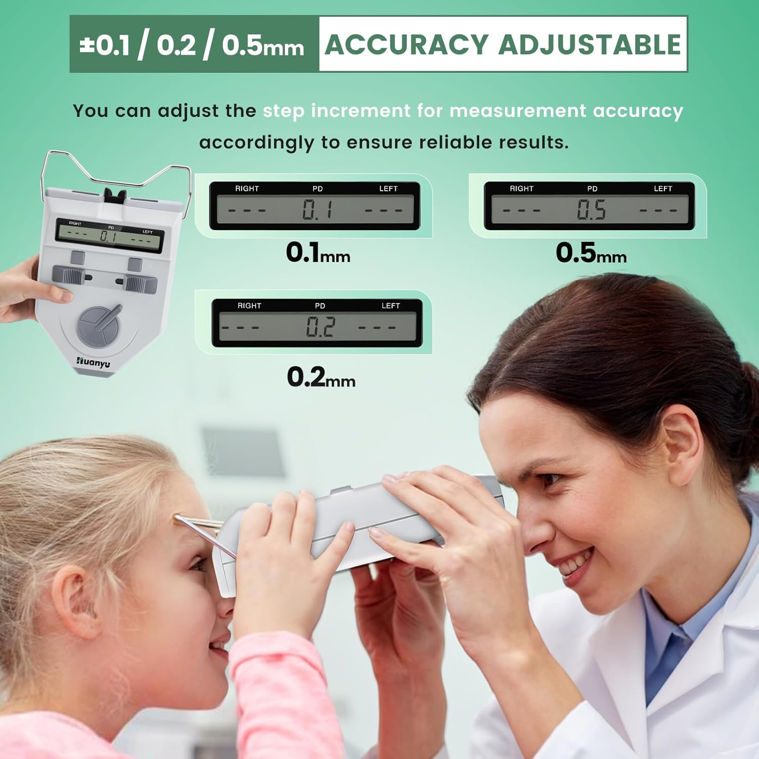 Huanyu Optical Digital Pupilometer 45-82Mm Pupil Meter PD Meter Pupil Distance Meter Optical Instrument CE Approved (LY-9AT) - Ly-9At image number 6