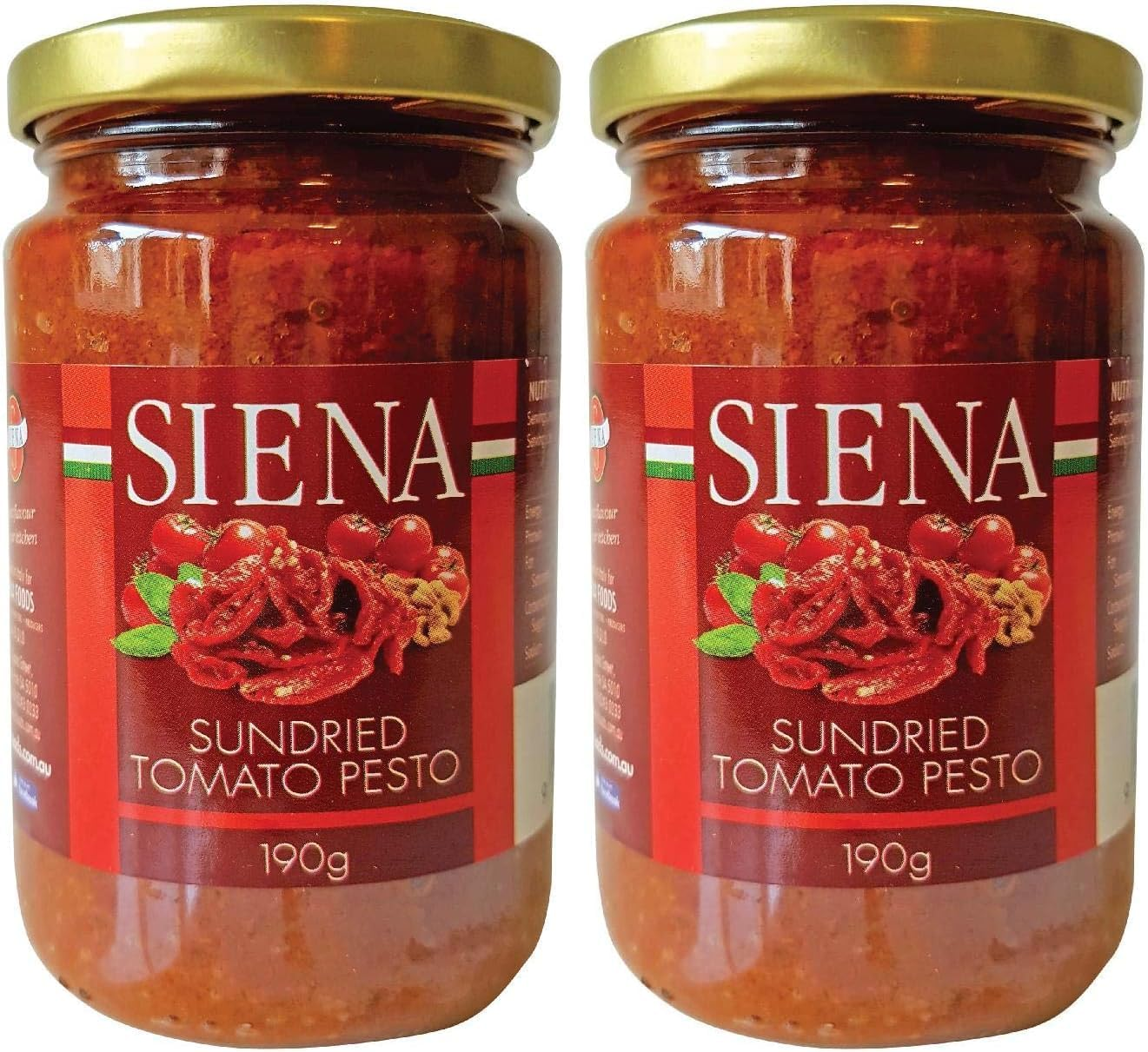 Siena Sundried Tomato Pesto, 190 G image number 1