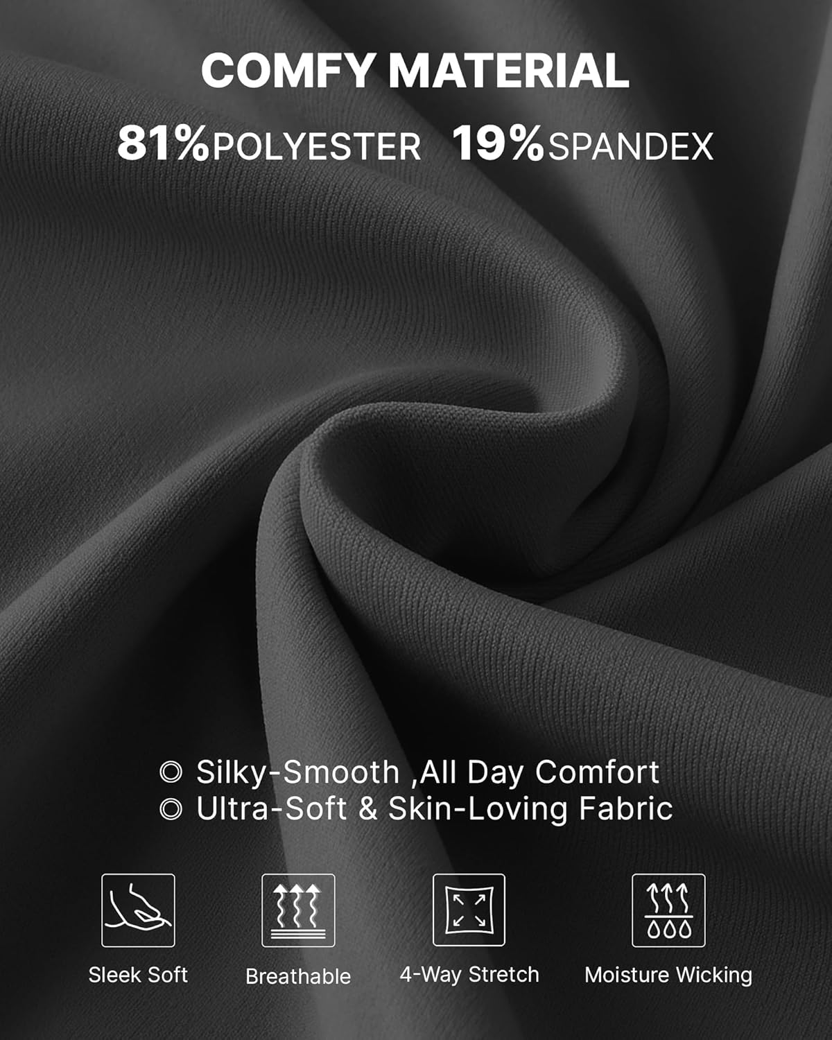 G4Free Capri Pants for Women Wide Leg Yoga Dress Capris with Pockets Cross Loose Casual Work Crop Pants image number 1