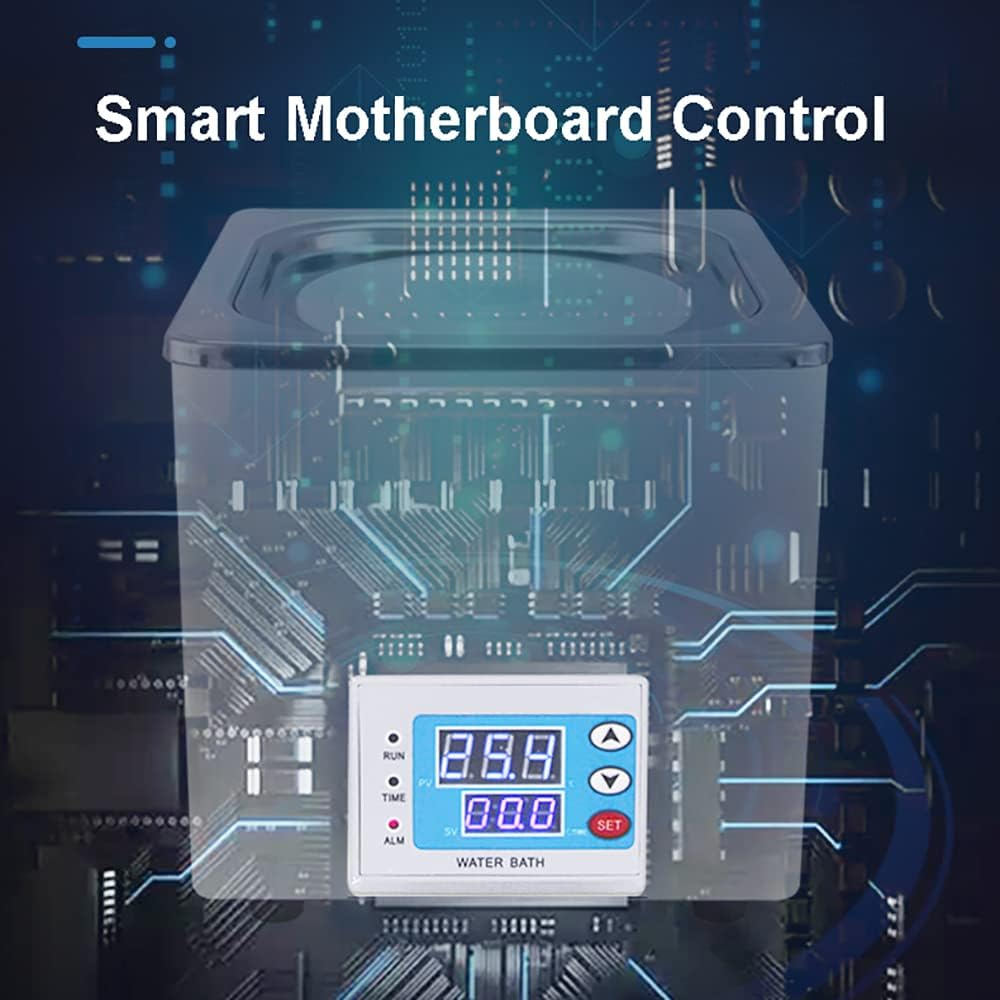 Lab Water Bath Digital Thermostatic Water Bath Heater Stainless Steel Single-Hole Water Bath Pot for Lab School Research Center image number 6