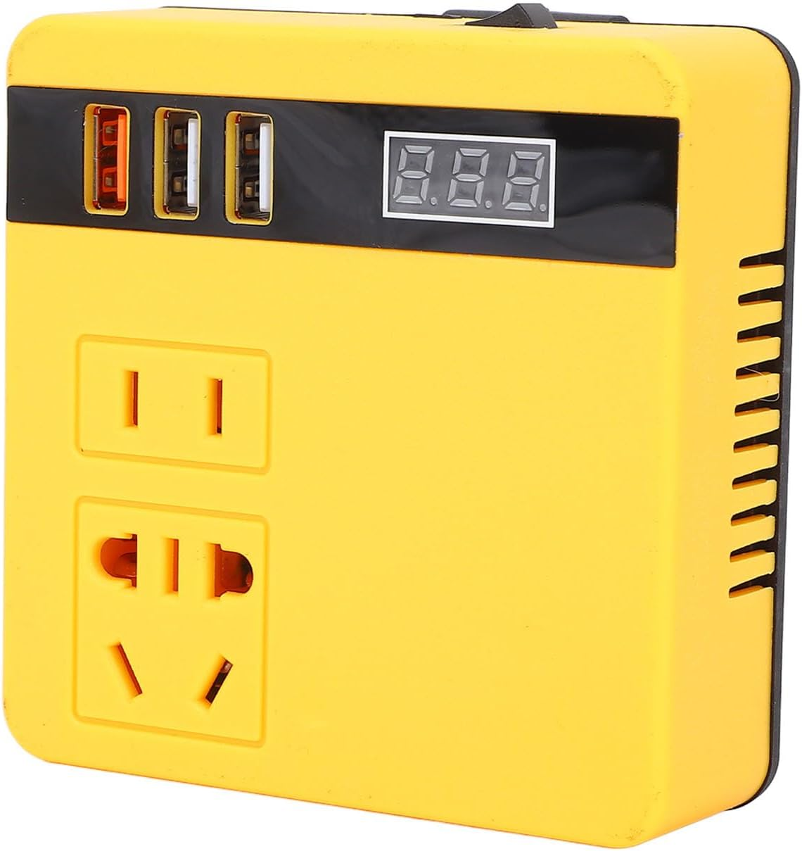 Portable Power Inverter, 120W DC18-21V to AC Cordless Inverter with 3 USB Ports, Fast Charging, Enhanced Safety, Suitable for Phones,Laptops,Led Lights, 20V Battery image number 4