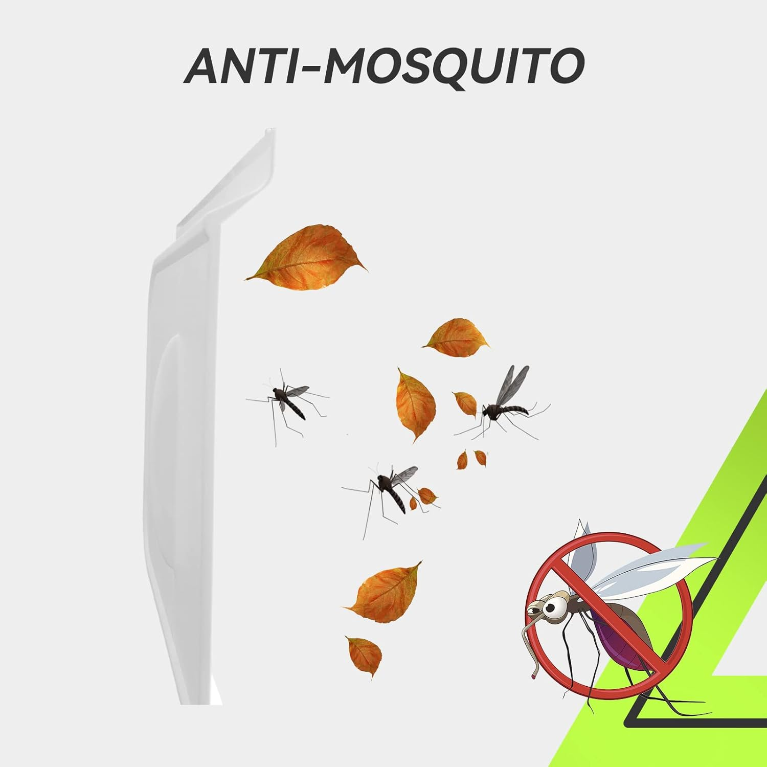 RVMATE Screen Door Slide with Slide Stop, 12" Panel for RV, Trailer, Camper, Motor Home, White image number 5