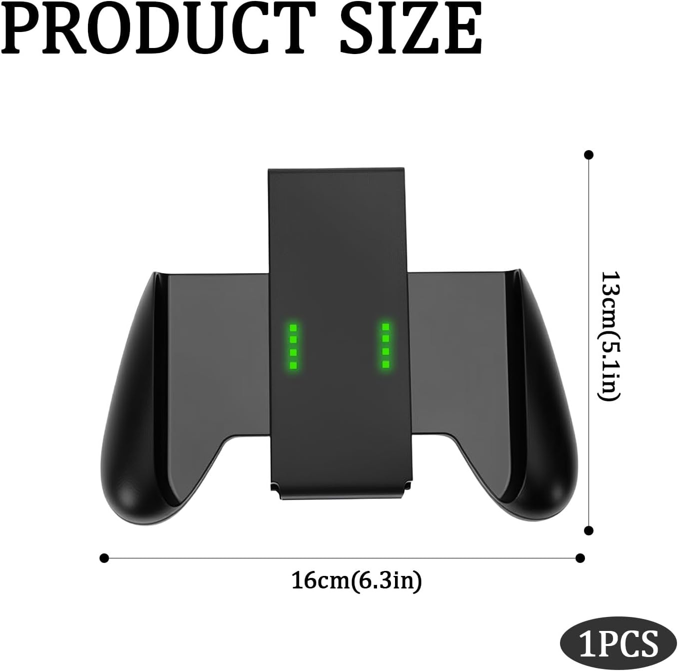 Switch Grip Handle Bracket Support Holder,For Nintendo Switch Joycon,Controller Holder,Suitable for Nintendo Switch Grip, Comfortable(Black) image number 6