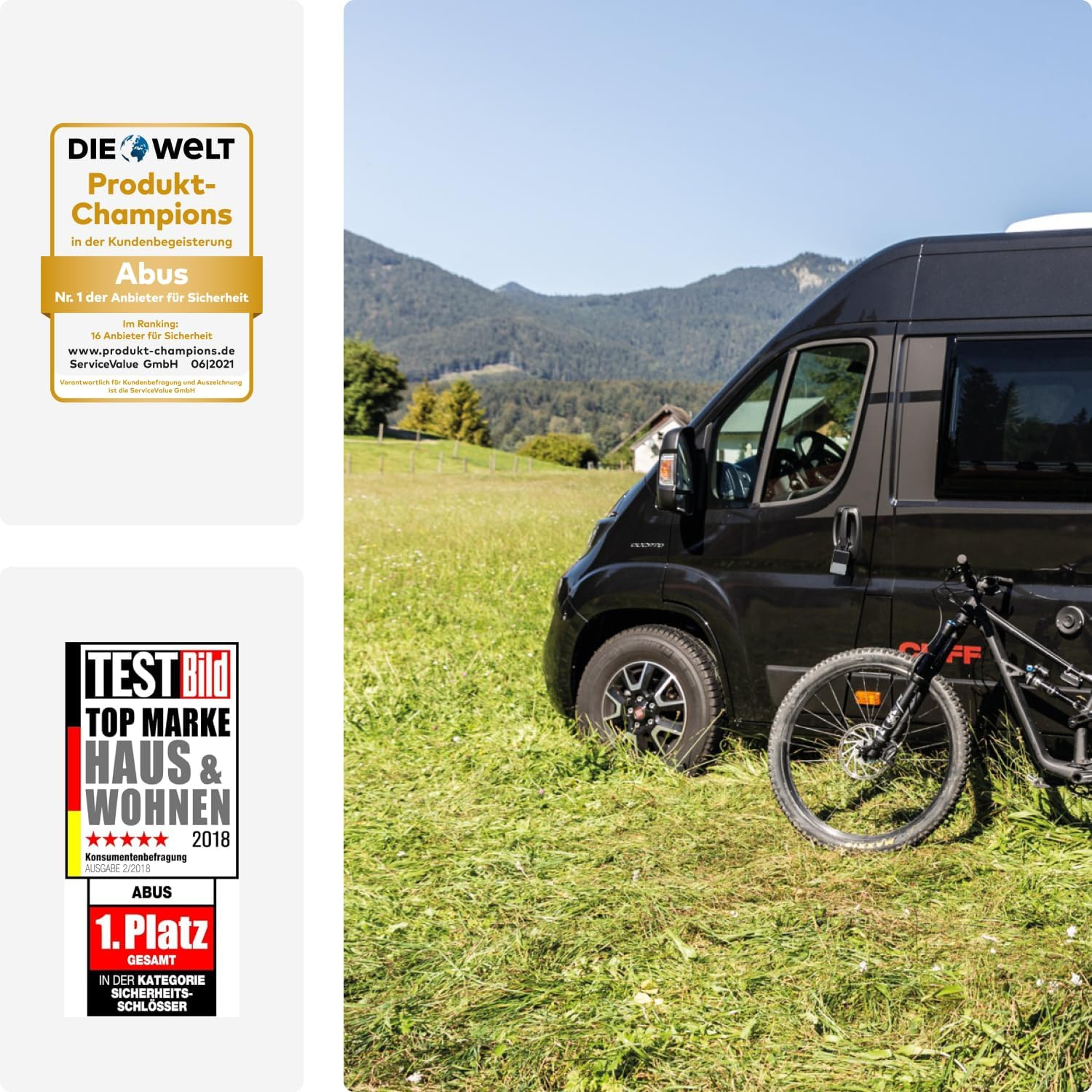 ABUS Keygarage 737 4 Digit Shackle Lock image number 5